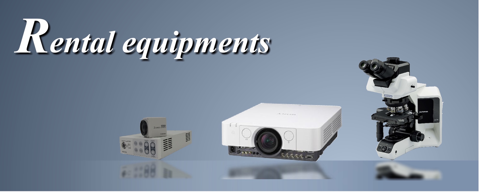 Rental equipments